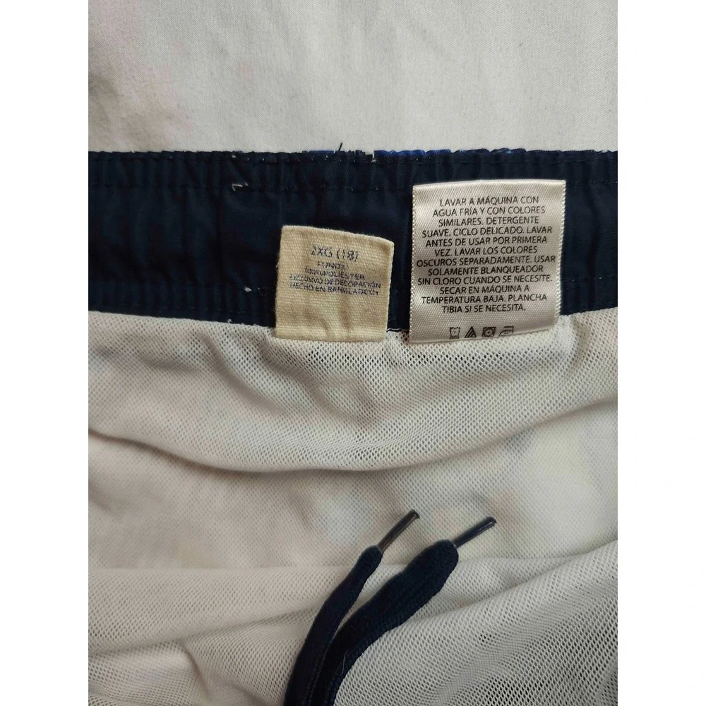 Op Ocean Pacific Board Shorts Boys Size XL/18‎ Arctic White Shark Print Summer